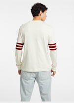 Number 81 Striped Long-Sleeve Tee | GUESS Jeans