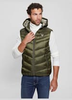 Guess vest jacket store