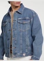 Oversized Denim Trucker Jacket | GUESS Jeans