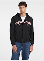 ANTHEM A / BROKEN CRACK PRINT ZIP SWEAT