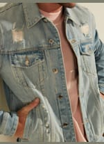 Guess dillon denim discount jacket