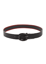 Reversible Striped G Buckle Belt GUESS Canada