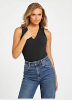 Aurelia Nylon Bodysuit | GUESS Factory Aurelia Nylon Bodysuit | GUESS Factory