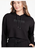 Guess crop hoodie store