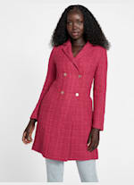 Pink guess coat online