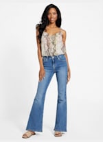 Tris Printed Bodysuit | GUESS Factory