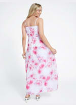格安新品  Tiered Printed Zariah Maxi Factory GUESS | Dress 絵画