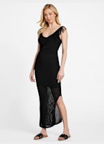 Guess black maxi dress store
