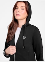 新品　完売品　BRIEFING WOMEN’S LOGO HOODIE ブラック Alessia Full-Zip Logo Hoodie | GUESS Factory Ca