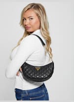 ショルダーバッグ・ポシェット Guess Quilted Shoulder Bag Green QA874818 HN3A3A17 367343_0.jpeg?etag=yw9qZRCbag%