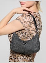 ショルダーバッグ・ポシェット Guess Bling Beads Mini Shoulder Bag Black XG876502 HN3A3A56 GB898772-BLA-ALT3