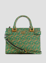 Guess queenie mini satchel best sale