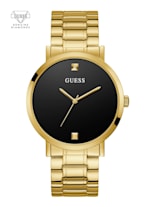 Black guess watch with diamond new arrivals