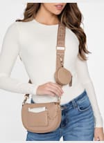Espoir Zip-Top Crossbody | GUESS Factory