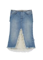 Rare Dsquared2 Vintage Y2K Mini Skirt Selvedge Denim 42 | eBay