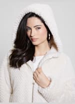 Theoline Faux-Fur Hooded Jacket | GUESS Theoline Faux-Fur Hooded Jacket | GUESS