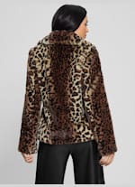 Guess leopard clearance jacket