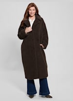 Guess teddy coat cheap