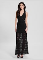 Guess black lace on sale dress