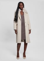 GUESS Eco Nancy Wool blend Coat Beige S