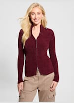Keily Zip-Front Sweater | GUESS