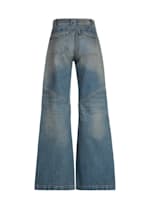 low-rise wide leg denim | GUESS