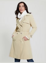 Eco Belted Trench Coat GUESS Canada