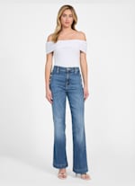 Eco Faye Sailor Flared Jeans | GUESS