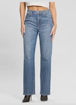 90s High-Rise Rhinestone Jeans | GUESS