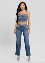 Kety Denim Bustier | GUESS