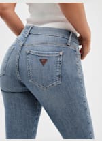 Guess power curvy mid black clearance