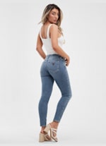 Eco Power Curvy Mid Rise Skinny Jeans GUESS Canada