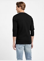 Todd Long-Sleeve Henley | GUESS Factory Ca