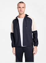 Anthony Color-Block Zip-Up Hoodie | GUESS Factory