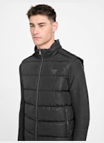 Eco Franky Padded Vest | GUESS Factory Ca Eco Franky Padded Vest | GUESS Factory Ca