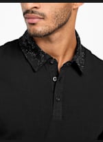 経典ブランド Eco Kaisen Embellished Polo | GUESS Factory アクセサリー