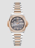 Guess mother of pearl watch shop