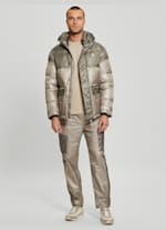 Guess mason hooded puffer jacket shop