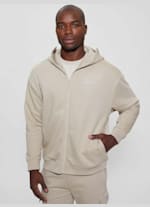 Keid Zip-Up Hoodie Sweatshirt | GUESS