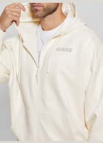 Eco Daril Zip-Up Hoodie Sweatshirt | GUESS