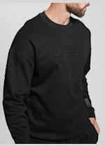 Guess roy flc crew neck sweatshirt outlet
