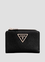 Laurel Zip-Around Card Case Wallet | GUESS