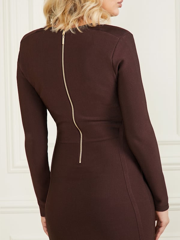 Guess sweetheart bandage bodycon dress cheap