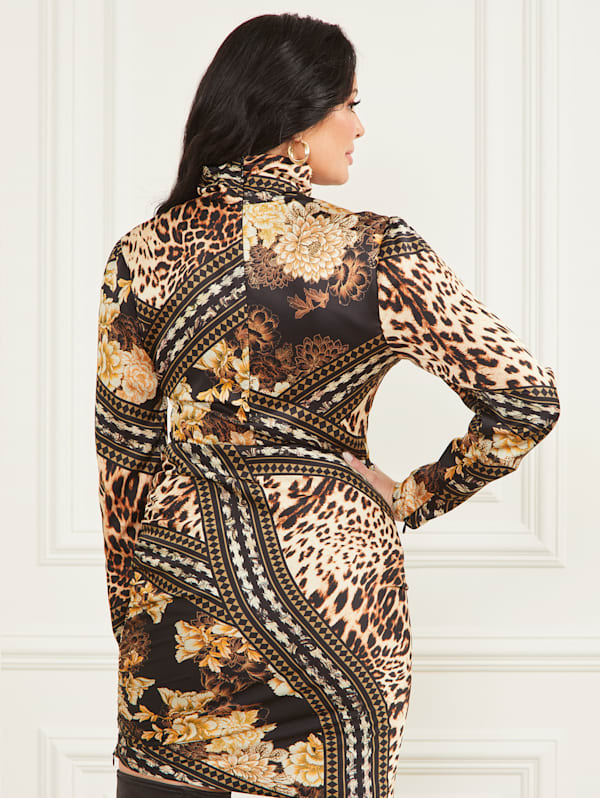 Guess snake clearance print dress