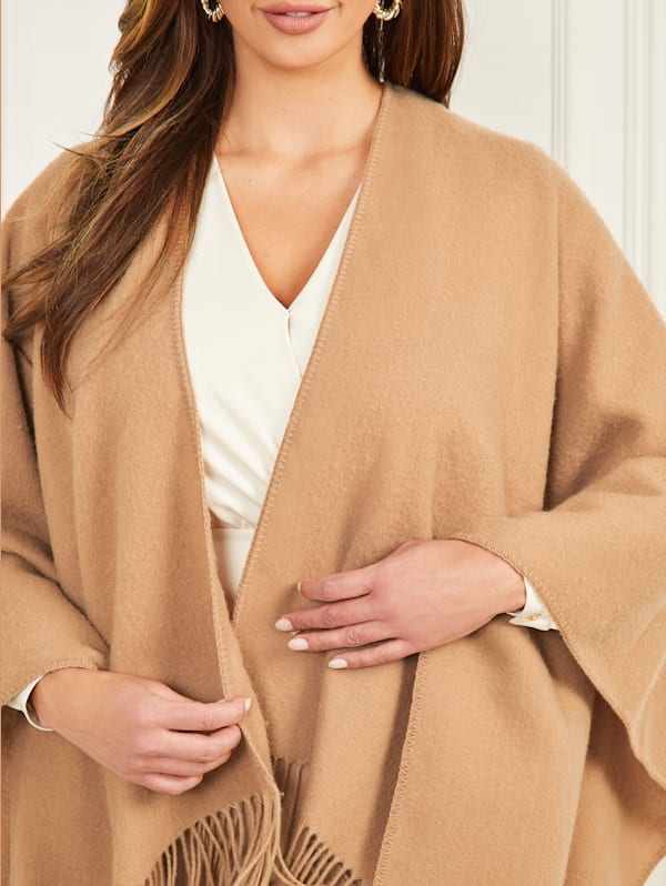 Guess cape coat clearance