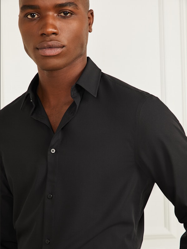 Jacob Notched Cuff Shirt | GUESS