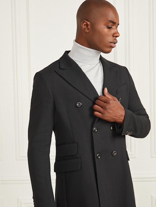 Guess double breasted military coat 2025