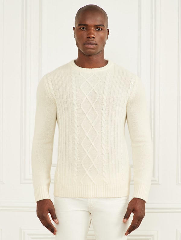 Guess crew neck sweater best sale