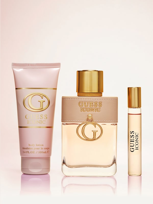 Guess Iconic Gift Set Silver navy