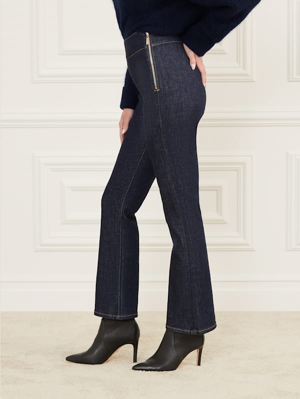 Mia Denim Flare Pant | GUESS